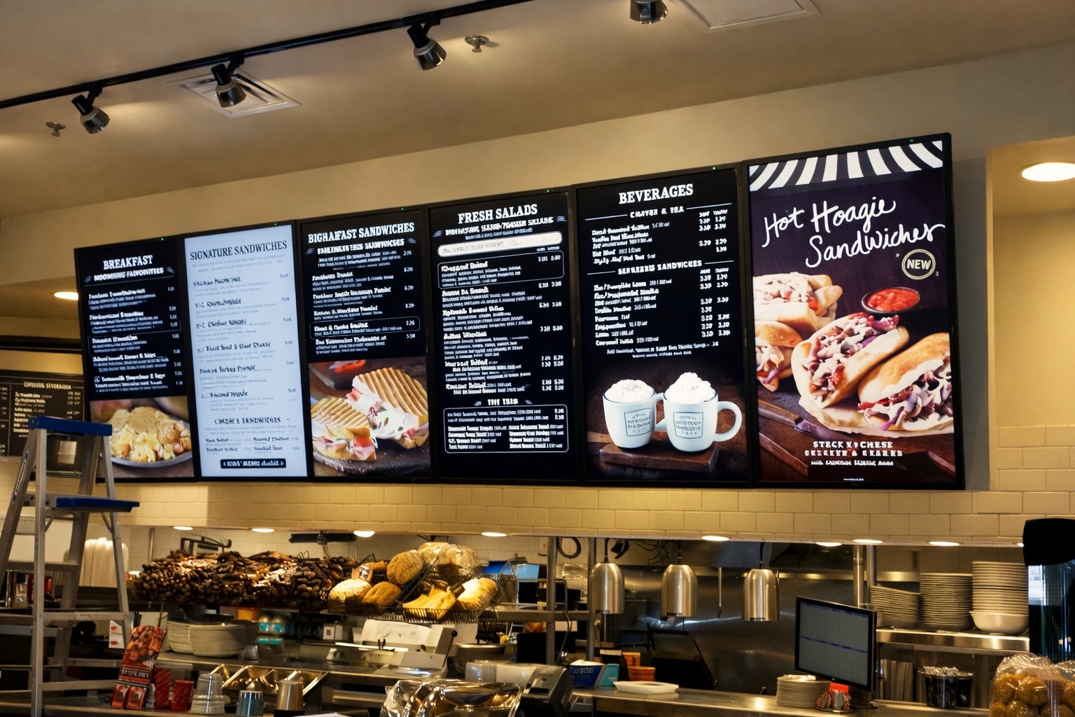 TV Menu Diplay Installation